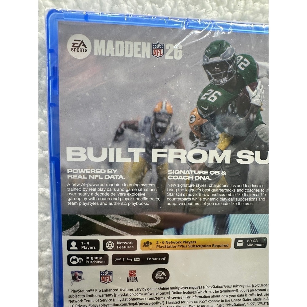 Madden NFL 26 PS5 Game New Sealed EA Sports Football Video Game - Picture 9 of 12